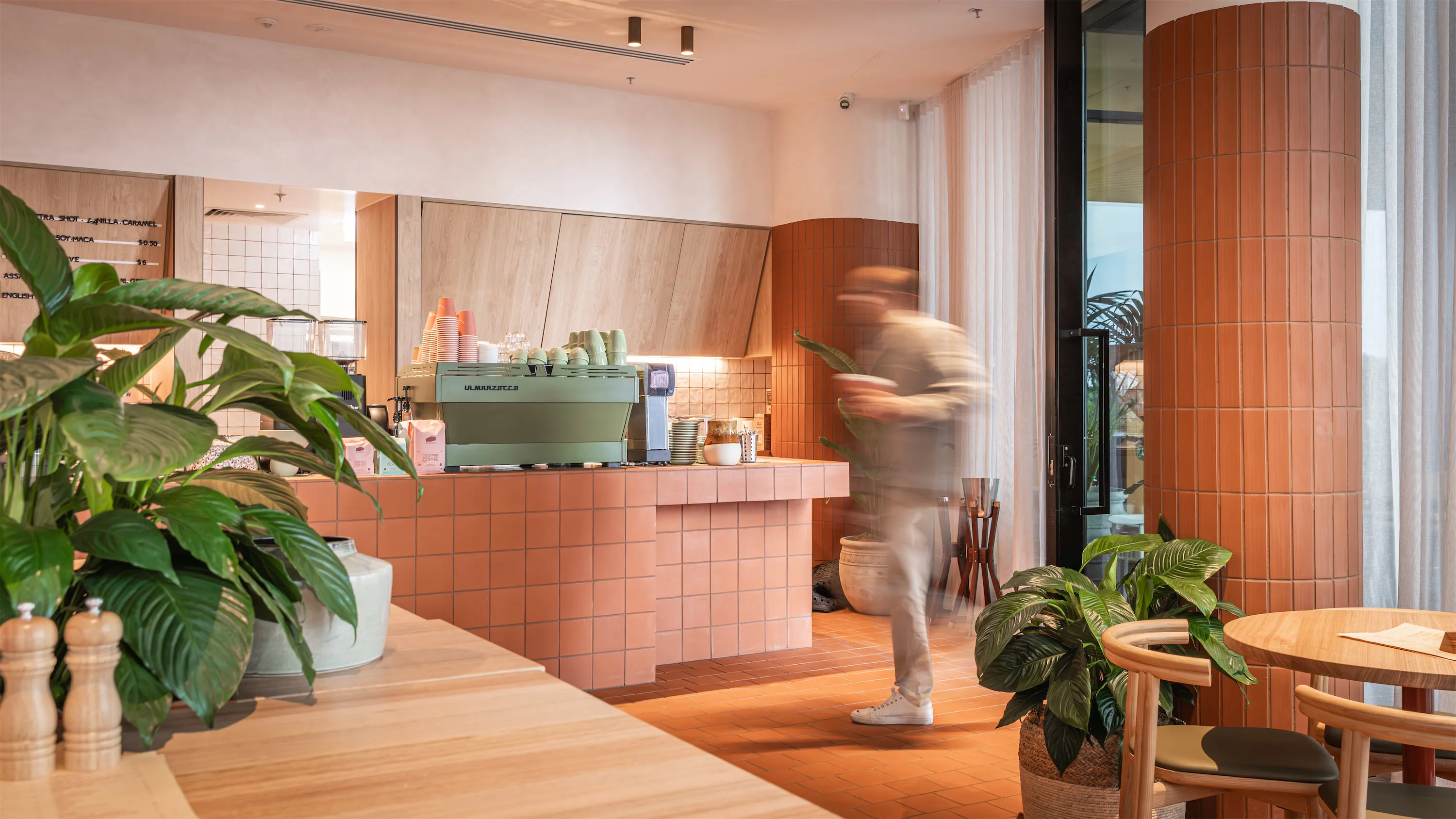 Monte cafe interior